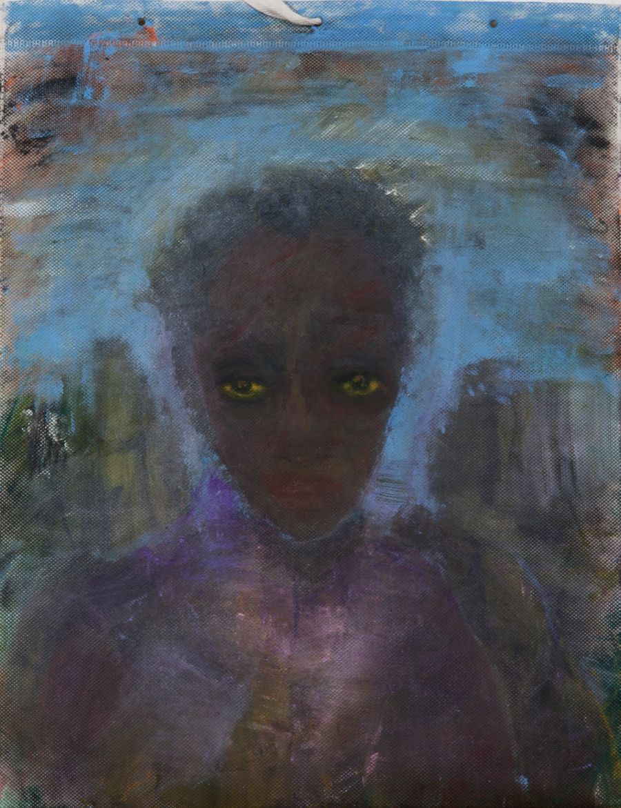 L'antillaise, toile d'Antonio Mahy